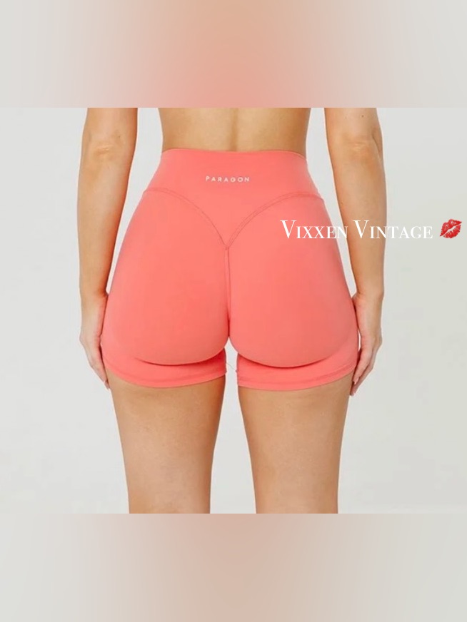 Paragon Formlux 'Lifttech Mid-Rise Shorts 5"' In Juicy Peach — image 3 of 4